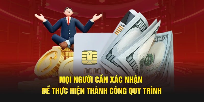 Mọi người cần xác nhận để thực hiện thành công quy trình rút tiền J88